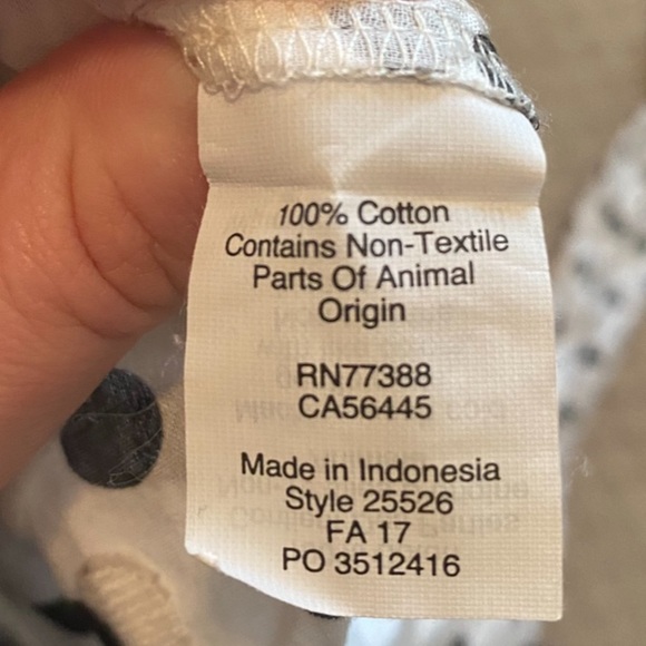 J crew jacquard polka dot popover - Picture 11 of 14